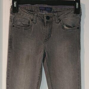 Levis/Legging Jeans/Girls 10 Reg/Grey Wash/Skinny Stretch Denim